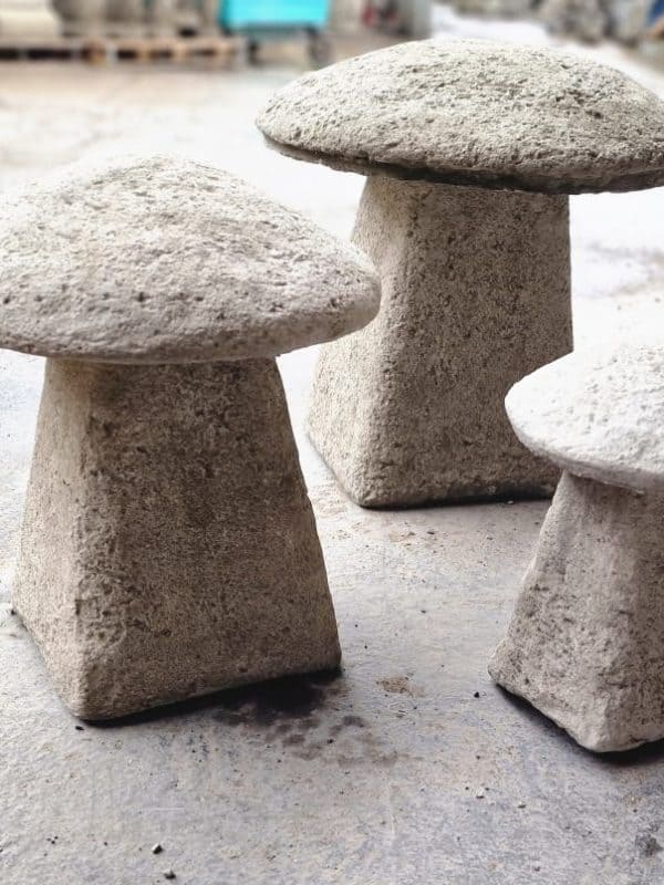 Medium Stone Mushroom/Staddle Garden Ornament