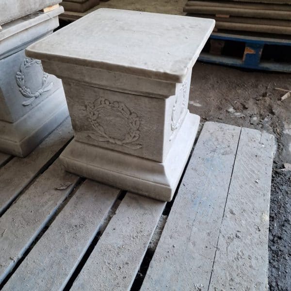 Large Classic Square Plinth Stone Pedestal